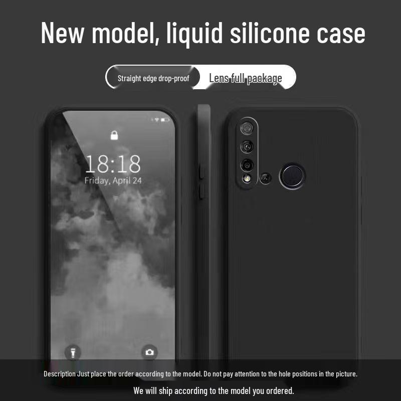 Huawei P20 Lite 2019 Liquid Silicone Case - Full Coverage, Drop Protection, Solid Color, Skin-Friendly Feel. Huawei P20 Lite-2019
Huawei P20 Lite 2019 Liquid Silicone Case - Full Coverage, Drop Protection, Solid Color, Skin-Friendly Feel. Huawei P20 Lite-2019