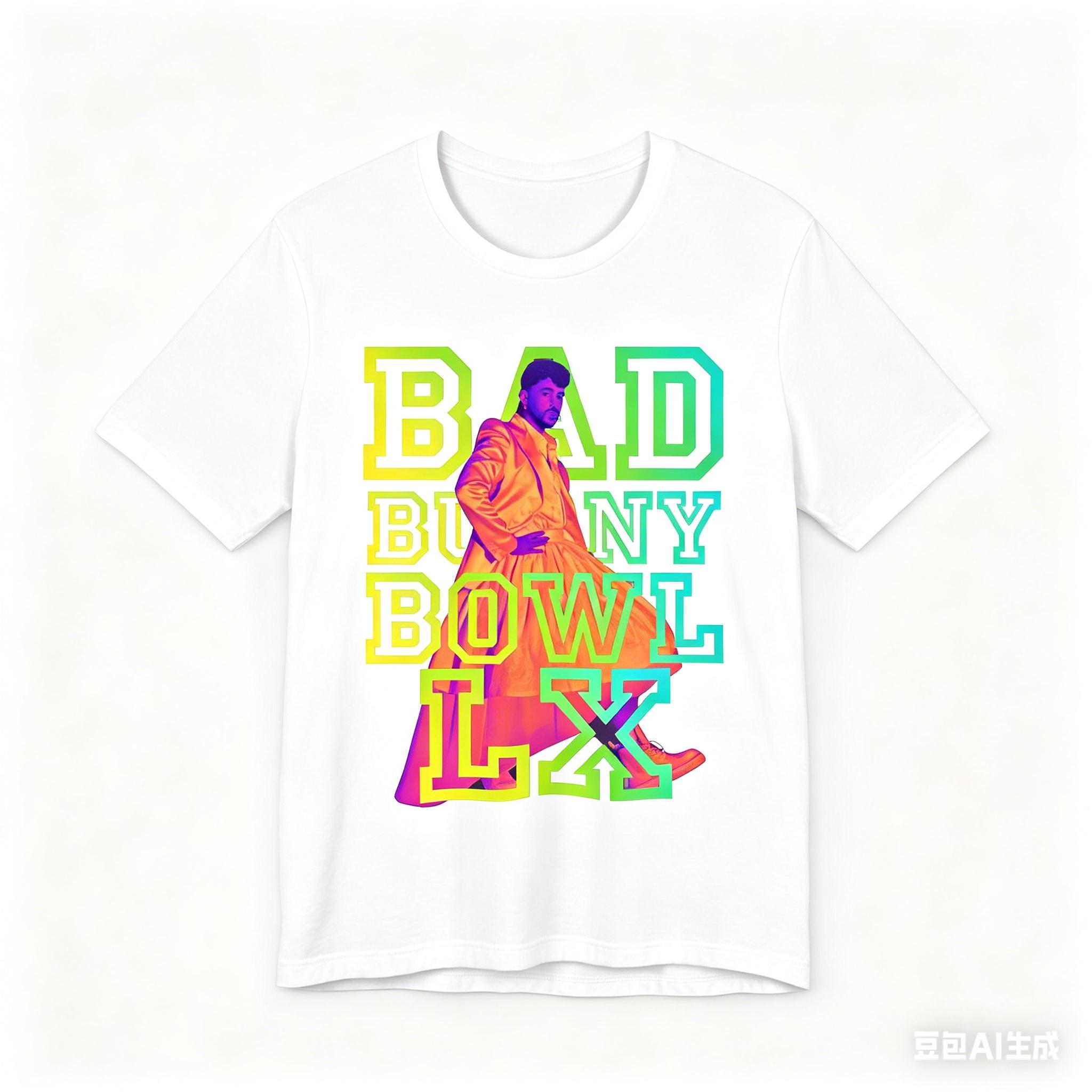 SB LX Bad Bunny Bowl LX Tshirt Neon Pop Concert Tee 2026 Summer New Unisex Women Oversized Tshirt Y2K Hiphop Pop Music Tshirt 4XL
SB LX Bad Bunny Bowl LX Tshirt Neon Pop Concert Tee 2026 Summer New Unisex Women Oversized Tshirt Y2K Hiphop Pop Music Tshirt 4XL