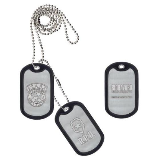 Resident Evil Dog Tag Pendant Welcome to Raccoon City Official Merchandise
Resident Evil Dog Tag Pendant Welcome to Raccoon City Official Merchandise