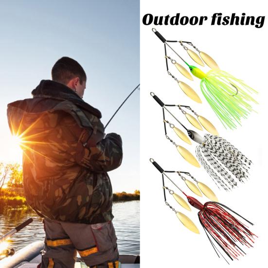 5Pcs Artificial Baits Fishing Lures 360-Degree Rotation Compact Design Portable Metal Sequins Spinners Spoon Bait Set 5pcs
5Pcs Artificial Baits Fishing Lures 360-Degree Rotation Compact Design Portable Metal Sequins Spinners Spoon Bait Set 5pcs
