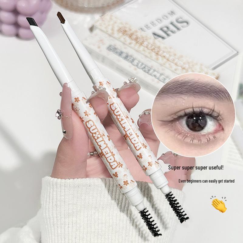 Susi Meida Double-Ended Ultra-Fine Long-Lasting Waterproof Smudge-Proof Eyebrow Pencil for Natural Wild Eyebrows
Susi Meida Double-Ended Ultra-Fine Long-Lasting Waterproof Smudge-Proof Eyebrow Pencil for Natural Wild Eyebrows
