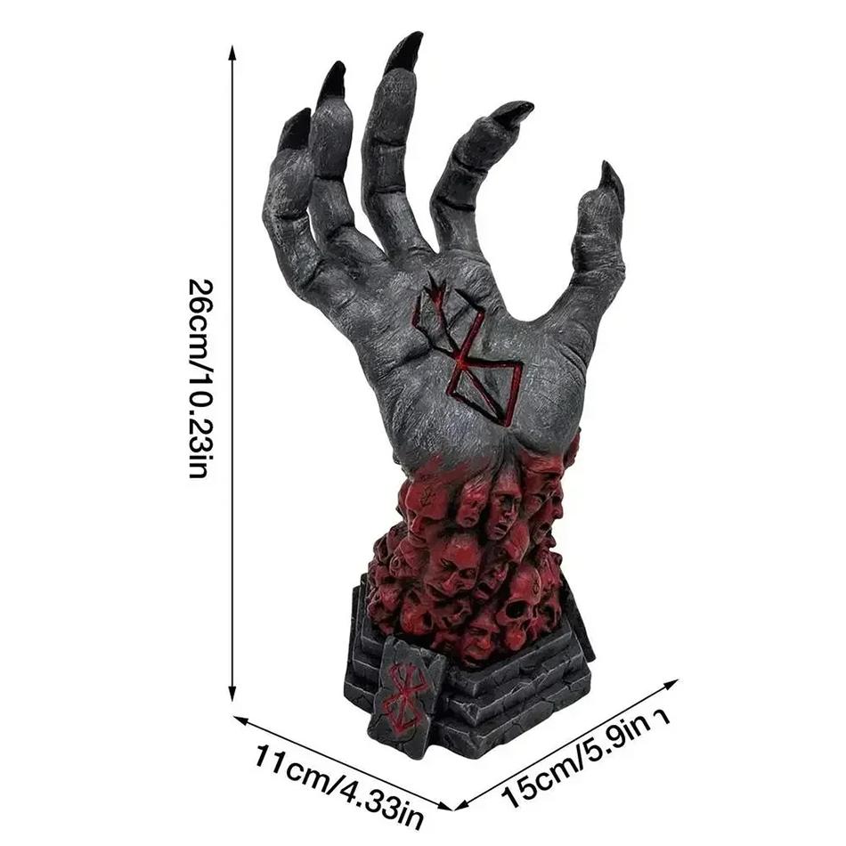 Gothic Witch s Hand Statues or Accessary Creative Resin Ornament Aesthetic Wall Keys Hanging Rack Bag Hangers Wall Home Decor
Gothic Witch s Hand Statues or Accessary Creative Resin Ornament Aesthetic Wall Keys Hanging Rack Bag Hangers Wall Home Decor