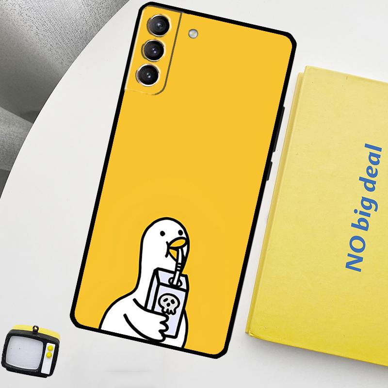 Cartoon Duck Knife Phone Case For Samsung Galaxy S25 Ultra S20 S21 S22 S23 Plus S9 S10 S25 FE S24 Ultra Cover Galaxy S24Ultra
Cartoon Duck Knife Phone Case For Samsung Galaxy S25 Ultra S20 S21 S22 S23 Plus S9 S10 S25 FE S24 Ultra Cover Galaxy S24Ultra
