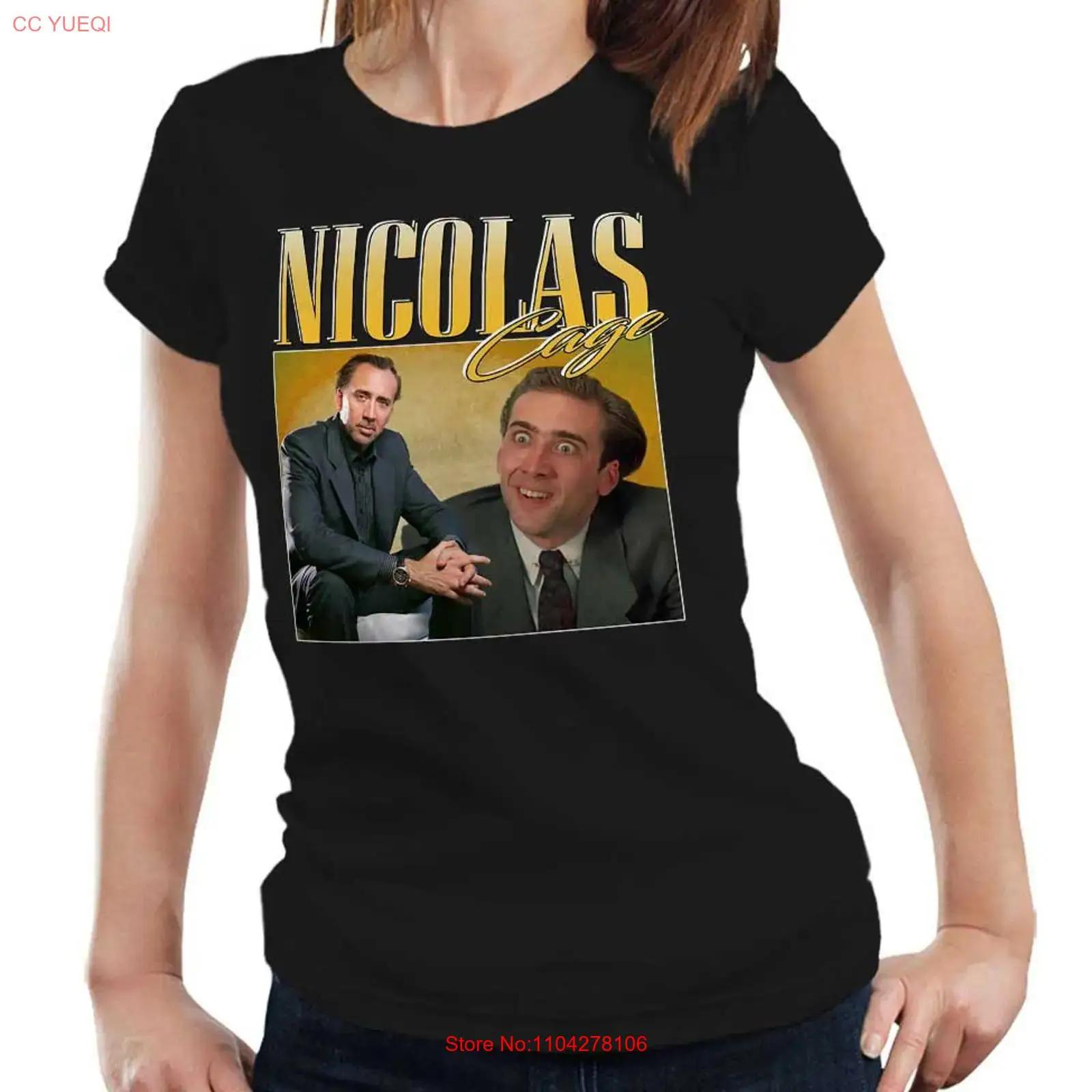 Nicolas Cage T Shirt Semi Fitted Ladies Appreciation Homage Throwback Funny vintage Washed Top For Everyday Wear Slightly 5XL різнокольоровий
Nicolas Cage T Shirt Semi Fitted Ladies Appreciation Homage Throwback Funny vintage Washed Top For Everyday Wear Slightly 5XL різнокольоровий