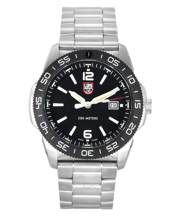 Luminox Pacific Diver нержавеющая сталь черный циферблат кварцевые часы XS.3122 200M мужские часы
Luminox Pacific Diver нержавеющая сталь черный циферблат кварцевые часы XS.3122 200M мужские часы