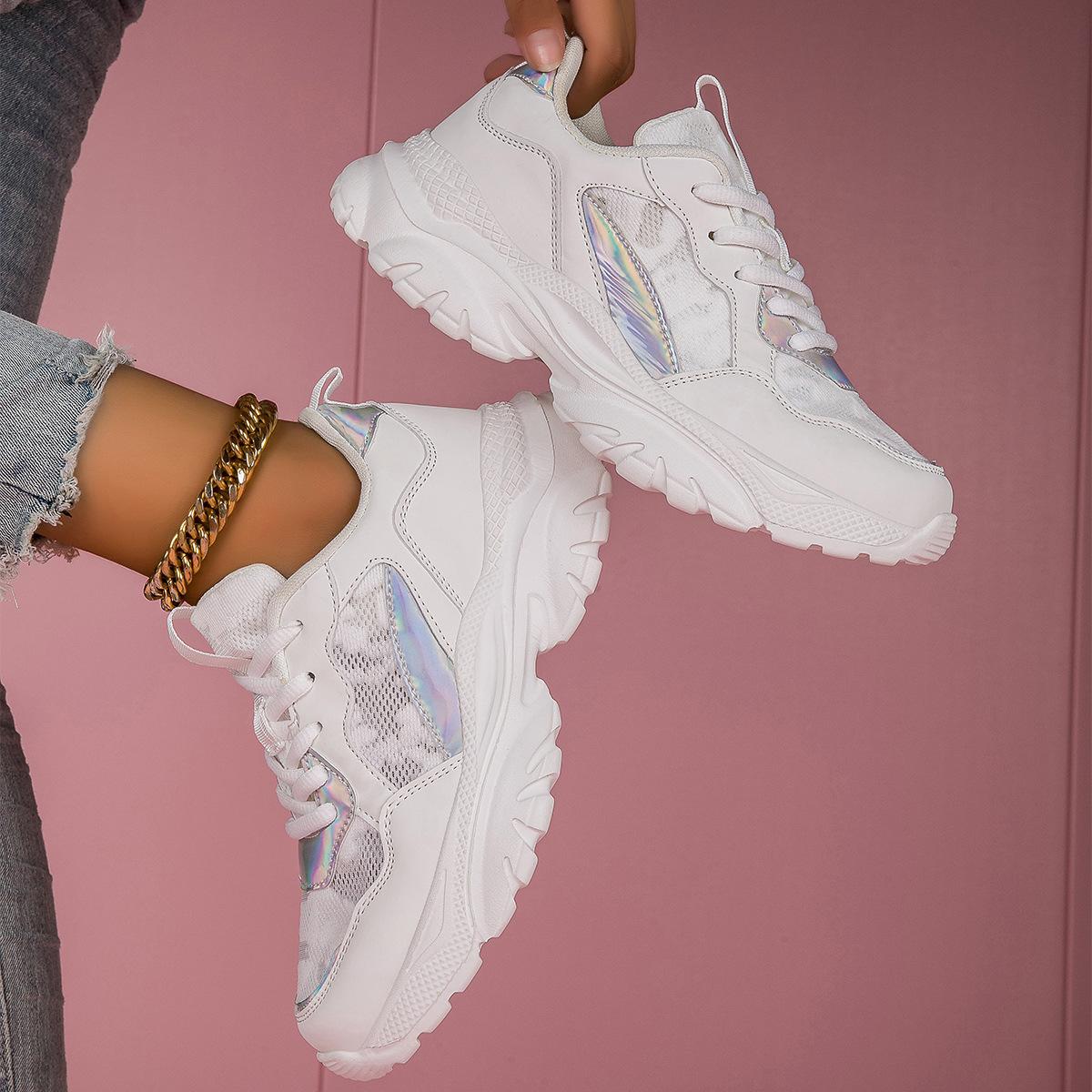 New women s autumn sneakers, running shoes, student walking shoes, comfortable dad shoes 35 белый
New women s autumn sneakers, running shoes, student walking shoes, comfortable dad shoes 35 белый