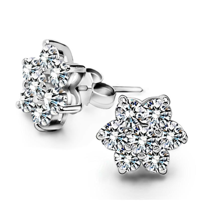 Temperament Versatile Snowflake Earrings High-End Trendy Zircon Star Earrings Women S Sterling Silver Jewelry 925 silver
Temperament Versatile Snowflake Earrings High-End Trendy Zircon Star Earrings Women S Sterling Silver Jewelry 925 silver