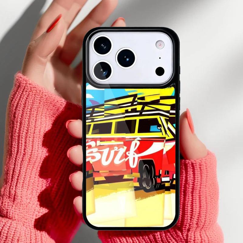 Combi Van Surf Bumper Phone Case for iPhone 17 16 15 14 13 Pro Max Back Cover for 12 11 Pro Coque iPhone17 Pro Max
Combi Van Surf Bumper Phone Case for iPhone 17 16 15 14 13 Pro Max Back Cover for 12 11 Pro Coque iPhone17 Pro Max