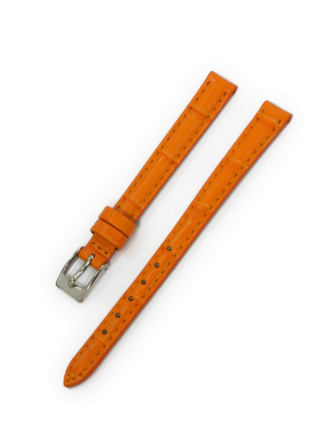 CASSIS Calf Crocodile Embossed Watch Strap DONNA Croco Calf 9mm Orange with Replacement Tool D0000312086009M
CASSIS Calf Crocodile Embossed Watch Strap DONNA Croco Calf 9mm Orange with Replacement Tool D0000312086009M