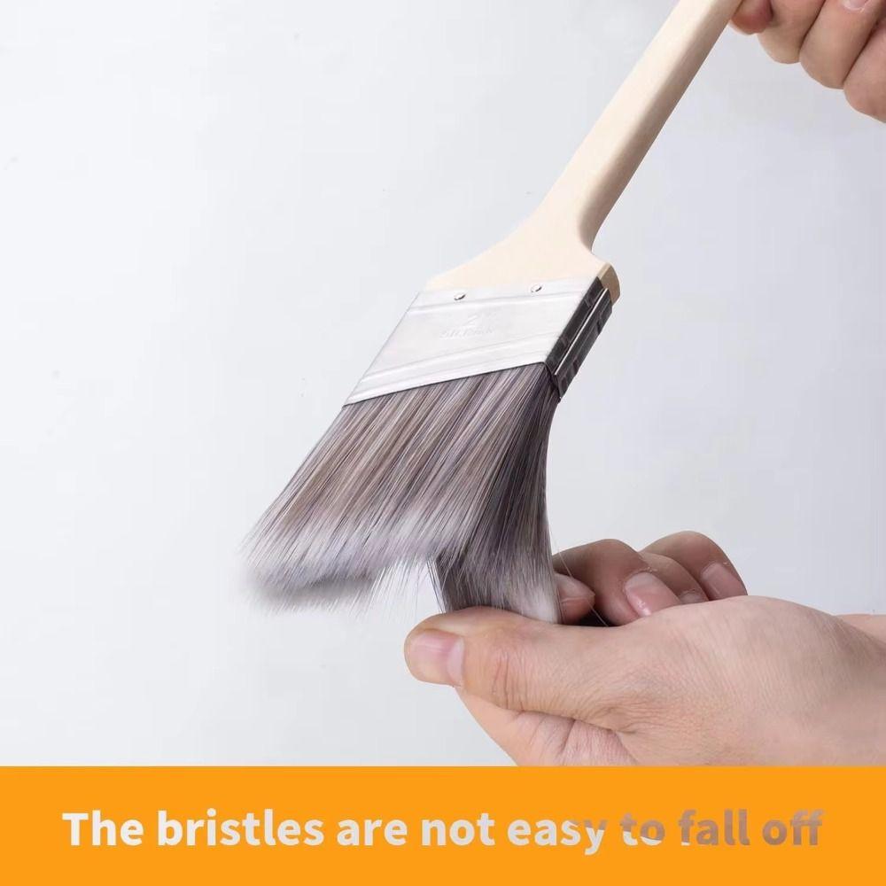5pcs Thickened Soft Bristled Wall Brush Beveled Wall Brushing Tools Durable Paint Brush Set Coating 1set
5pcs Thickened Soft Bristled Wall Brush Beveled Wall Brushing Tools Durable Paint Brush Set Coating 1set