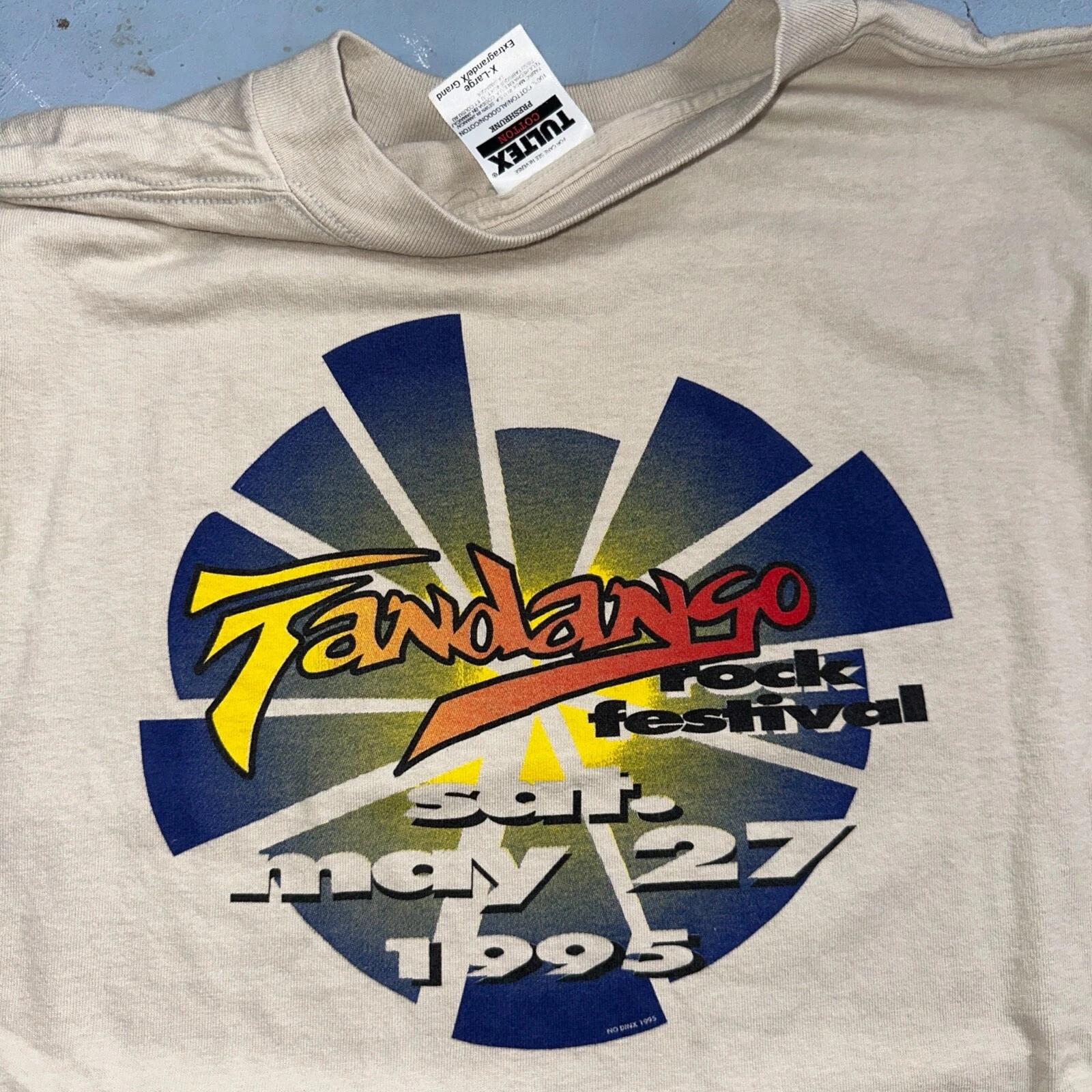 Fandango Rock Festival 1995 VTG T Shirt Nirvana Grunge 90s Tultex Music Culture S
Fandango Rock Festival 1995 VTG T Shirt Nirvana Grunge 90s Tultex Music Culture S