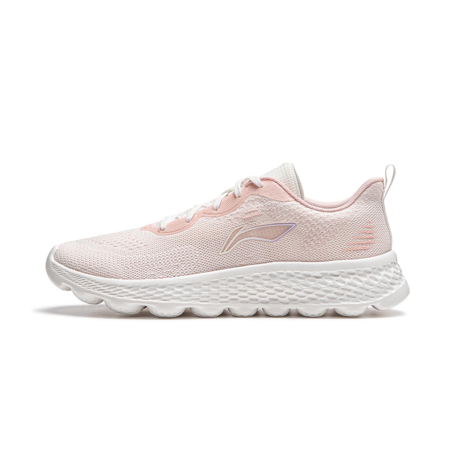 Li Ning Cloud Motion Soft Rebound Shock Absorbing Durable Breathable Running Shoes Women Sneakers White Pink ARSU024-4 37⅔
Li Ning Cloud Motion Soft Rebound Shock Absorbing Durable Breathable Running Shoes Women Sneakers White Pink ARSU024-4 37⅔