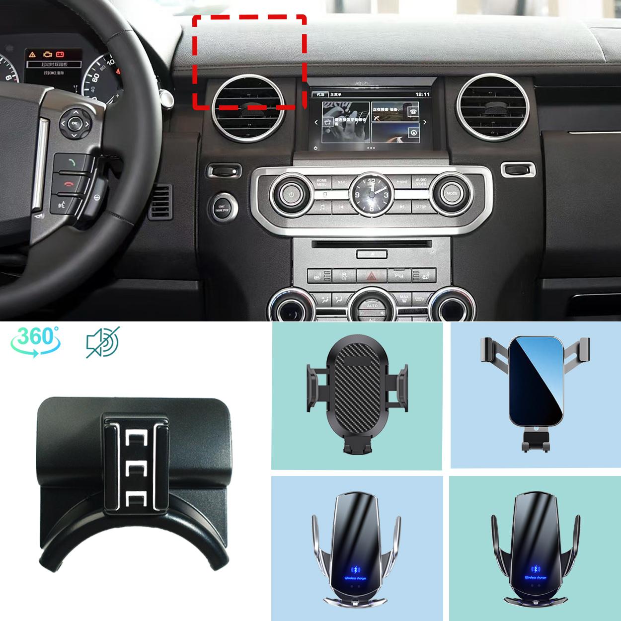 Держатель для телефона в автомобиль для Land Rover Discovery 4 2010 2011-2015 2016 Подставка для мобильного телефона Автомобильные крепления Аксессуары для беспроводной зарядки
Держатель для телефона в автомобиль для Land Rover Discovery 4 2010 2011-2015 2016 Подставка для мобильного телефона Автомобильные крепления Аксессуары для беспроводной зарядки