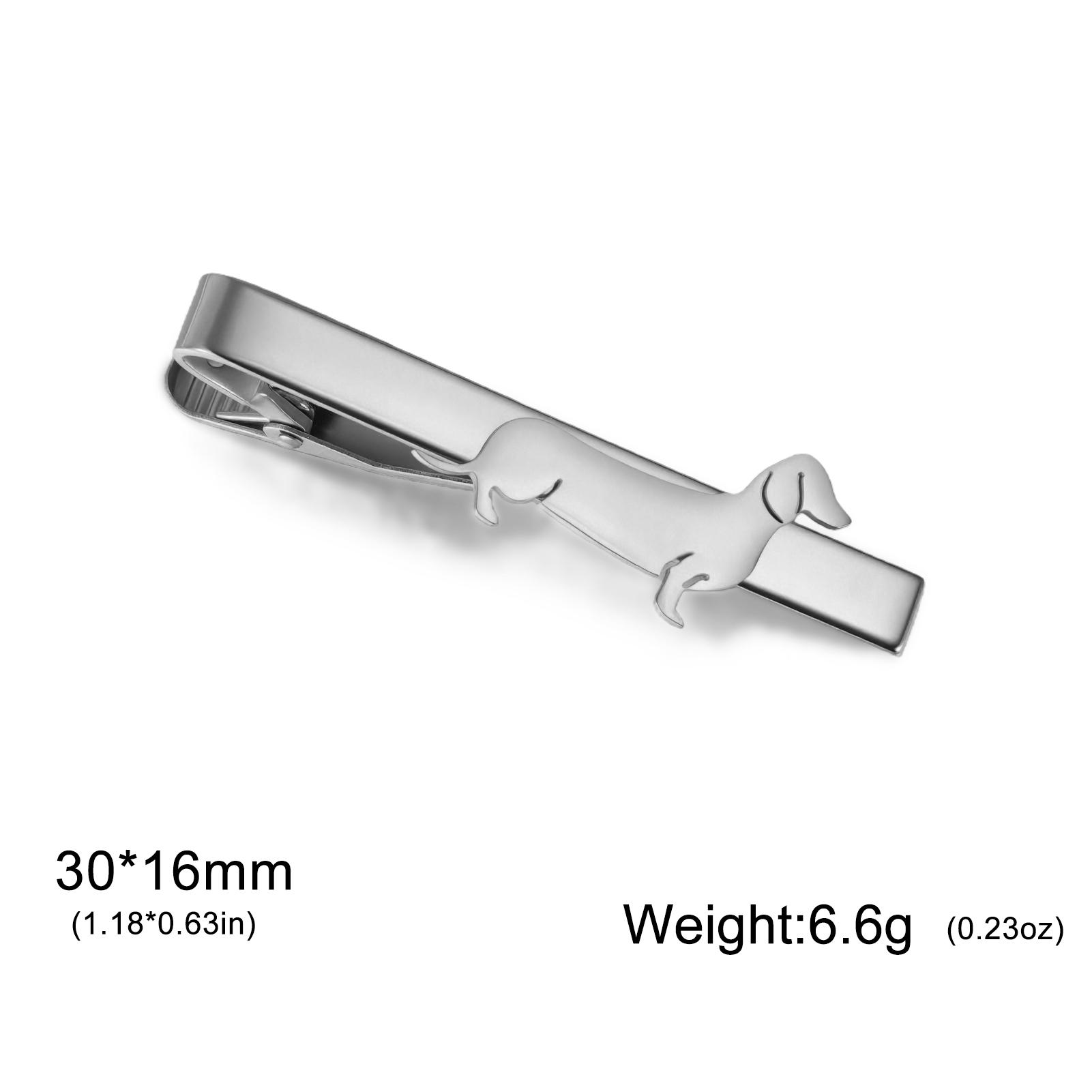 Stainless Steel Cute Dog Tie Clips Fashion Business Wedding Suit Accessories Necktie Clips for Women Men Couple Gifts Jewelry
Stainless Steel Cute Dog Tie Clips Fashion Business Wedding Suit Accessories Necktie Clips for Women Men Couple Gifts Jewelry