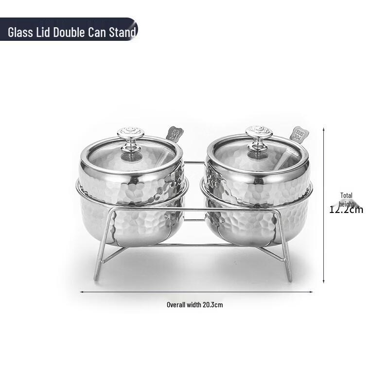 Xuyang Lancai 304 Stainless Steel Salt and Seasoning Jar Set
Xuyang Lancai 304 Stainless Steel Salt and Seasoning Jar Set