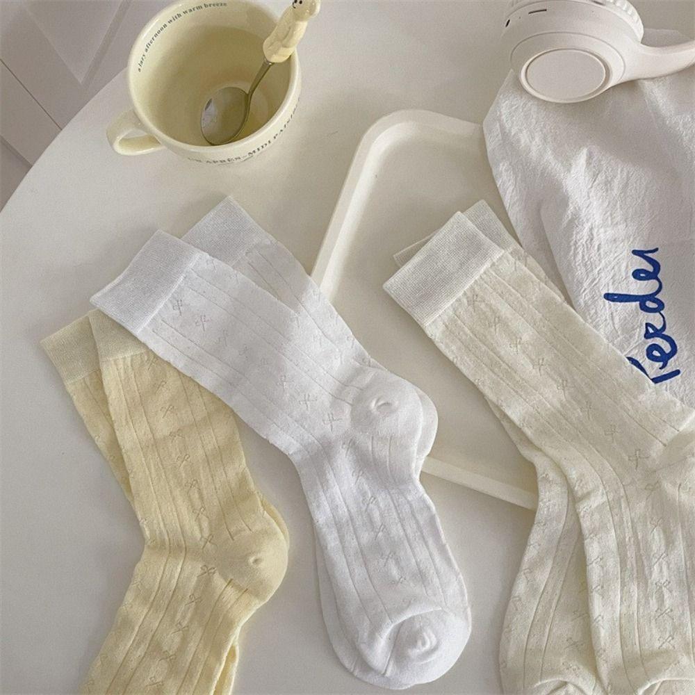 Thin Bowknot Short Socks Stripe Summer Balletcore Socks Kawaii Tube Socks for Women Girl белый
Thin Bowknot Short Socks Stripe Summer Balletcore Socks Kawaii Tube Socks for Women Girl белый