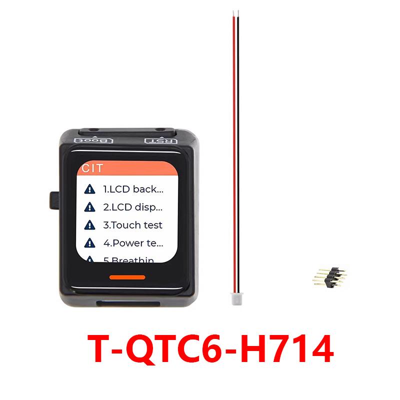 ESP32-C6 T-QTC6 Dev Board with 0.85 LCD Touchscreen, WiFi 6, and Bluetooth 5.0
ESP32-C6 T-QTC6 Dev Board with 0.85 LCD Touchscreen, WiFi 6, and Bluetooth 5.0