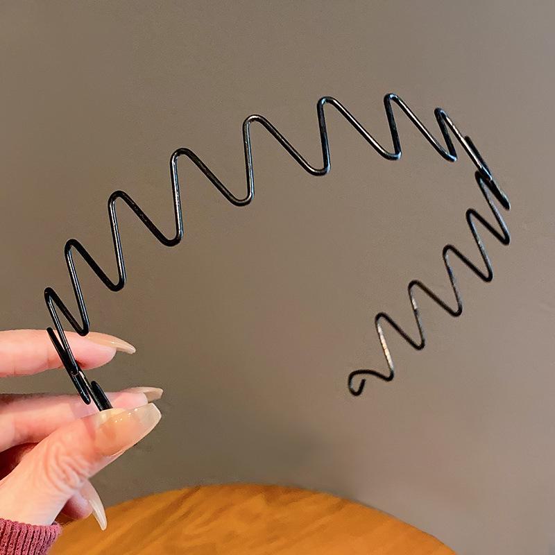 Унисекс черная нескользящая невидимая спортивная повязка на голову - простой корейский стиль волнистый аксессуар-заколка для волос flat wave
Унисекс черная нескользящая невидимая спортивная повязка на голову - простой корейский стиль волнистый аксессуар-заколка для волос flat wave