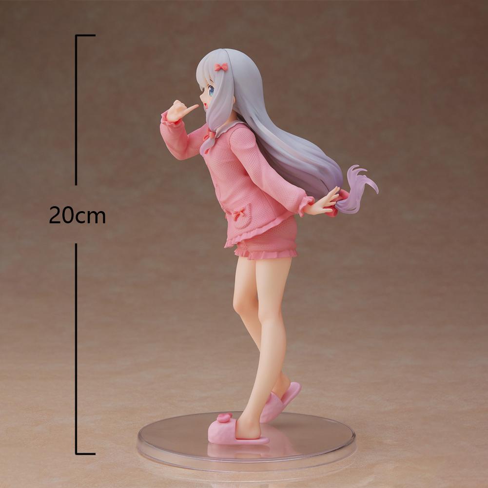 20CM Anime Lzumi Sagiri Figure Pink Pajamas PVC Kawaii Girl Model Desktop Ornaments Collection Dolls Toys Gifts 20cm
20CM Anime Lzumi Sagiri Figure Pink Pajamas PVC Kawaii Girl Model Desktop Ornaments Collection Dolls Toys Gifts 20cm