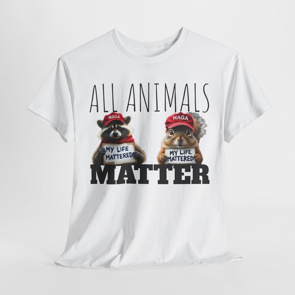 Peanut the Squirrel & Fred the Raccoon Support Shirt All Animals Matter T-Shirt Unisex T-Shirt XXL
Peanut the Squirrel & Fred the Raccoon Support Shirt All Animals Matter T-Shirt Unisex T-Shirt XXL