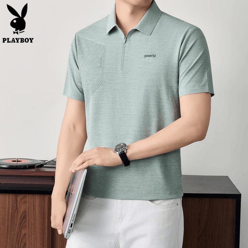 PLAYBOY Men s Cooling Quick-Dry Half-Zip Polo Shirt L
PLAYBOY Men s Cooling Quick-Dry Half-Zip Polo Shirt L