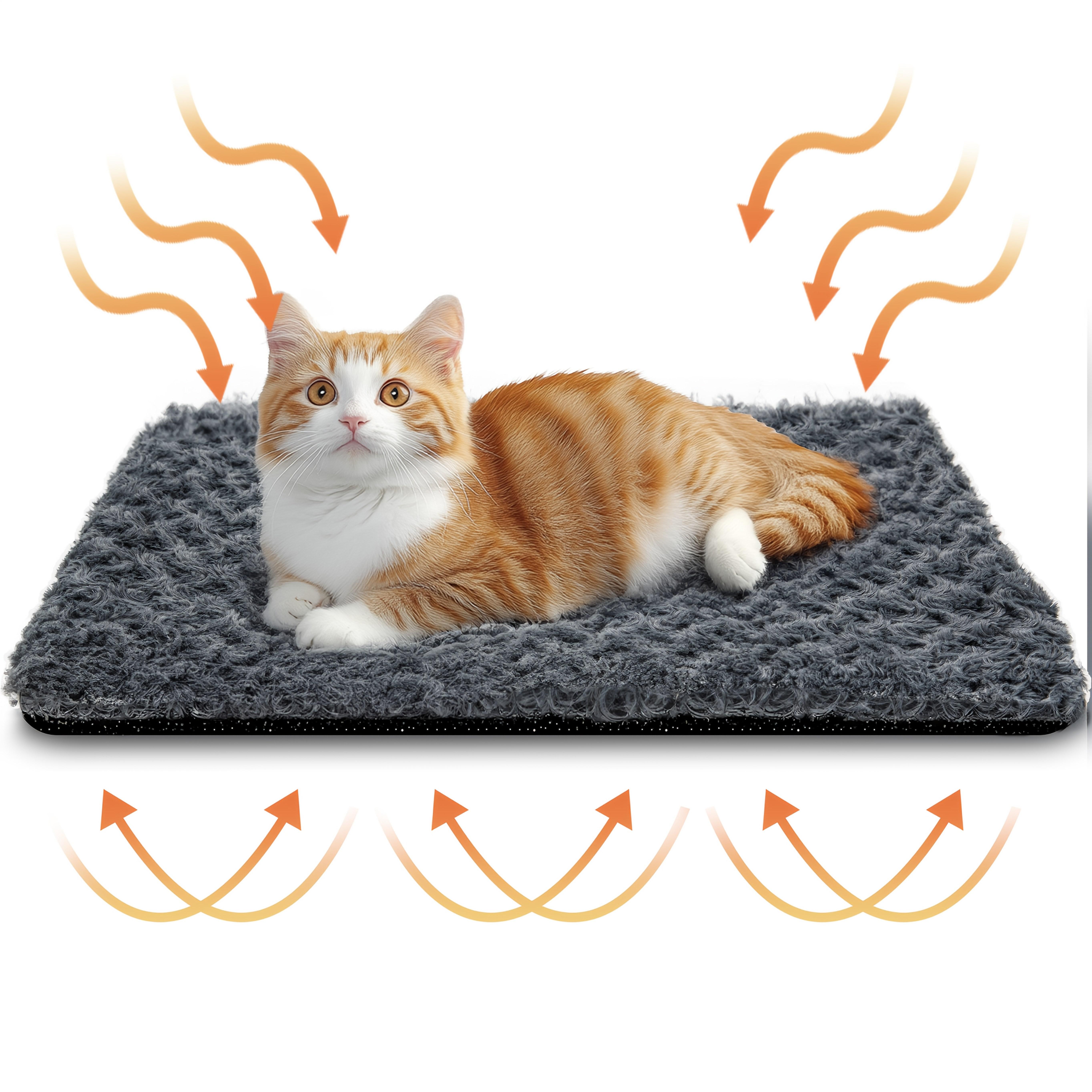 Winter Self-Heating Pet Pad Blanket for Dogs Cats, No Electricity Thermal Mat with Anti-Slip BottomWarm Cushion for Puppy Kitten S темно серый
Winter Self-Heating Pet Pad Blanket for Dogs Cats, No Electricity Thermal Mat with Anti-Slip BottomWarm Cushion for Puppy Kitten S темно серый