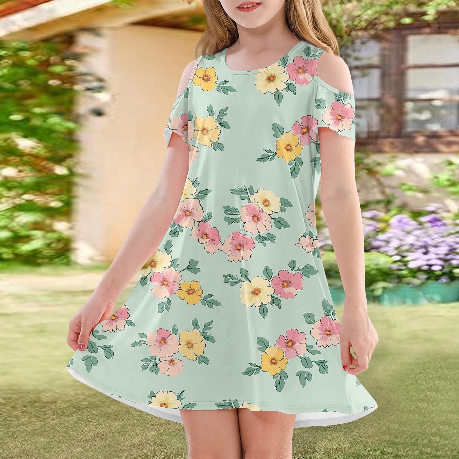 Girls A-Line Dress -Summer Sleeveless Casual Sundress Toddler Dress 140
Girls A-Line Dress -Summer Sleeveless Casual Sundress Toddler Dress 140