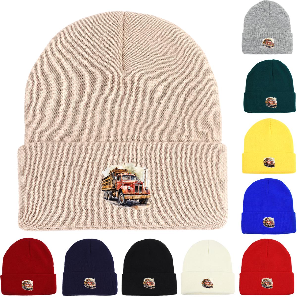 Vintage Pickup Truck Print Knit Cap Beanie, Skull Cap Windproof Fit Trendy Gorro Knitted Hat Beanie as the picture белый
Vintage Pickup Truck Print Knit Cap Beanie, Skull Cap Windproof Fit Trendy Gorro Knitted Hat Beanie as the picture белый