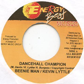 7inch Record BEENIE MAN & KEVIN LYTTLE / DON MAF - Dancehall Champion / Nah Go Down none Energy Beat Mus 1995 Jamaica Reggae, Ska & Dub Used
7inch Record BEENIE MAN & KEVIN LYTTLE / DON MAF - Dancehall Champion / Nah Go Down none Energy Beat Mus 1995 Jamaica Reggae, Ska & Dub Used