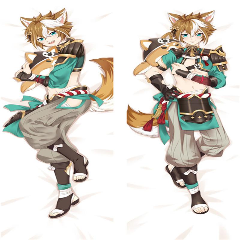 60x180 см Genshin Impact Gorou Dakimakura чехол милый мультфильм игра обнимающее тело наволочка на заказ постельное белье наволочки
60x180 см Genshin Impact Gorou Dakimakura чехол милый мультфильм игра обнимающее тело наволочка на заказ постельное белье наволочки