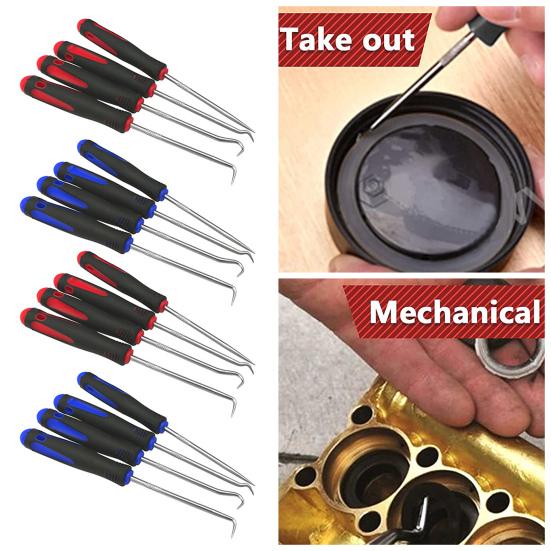 Automotive Hook Set Car Auto Oil Seal Pullers O-Ring Seal Gasket Remover Hooks Heavy Duty Automotive Repair Tool for Pulling Clips Rings Gaskets
Automotive Hook Set Car Auto Oil Seal Pullers O-Ring Seal Gasket Remover Hooks Heavy Duty Automotive Repair Tool for Pulling Clips Rings Gaskets