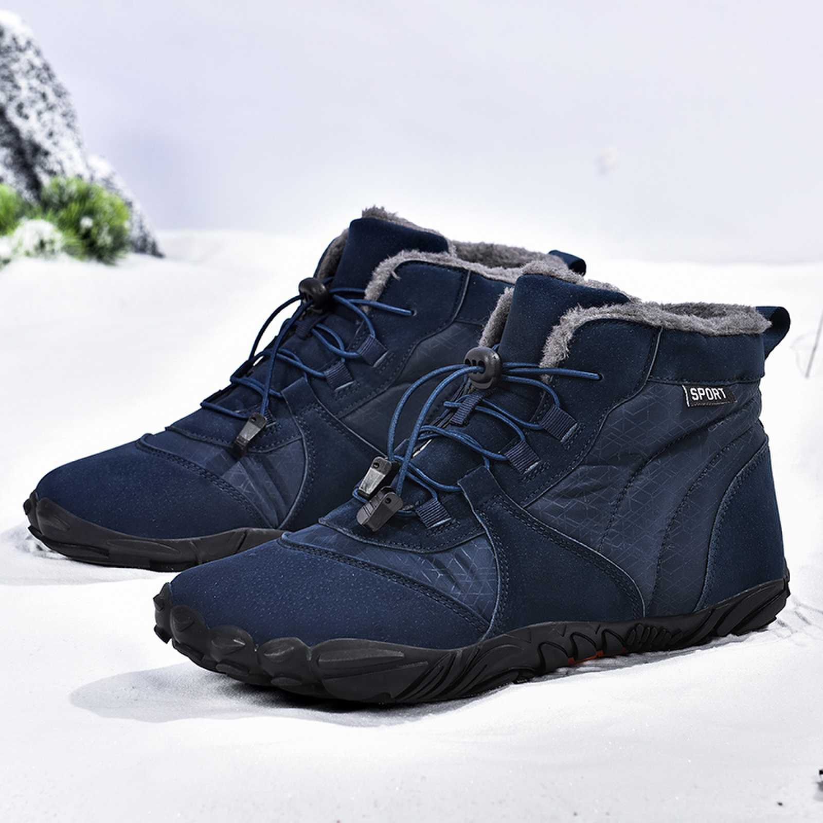 TUINANLE Men Winter Shoes Barefoot Ankle Boots Couple Ankle Snow Shoes Outdoor Hiking sneakers Fur Warm Plush Boots 38 синий
TUINANLE Men Winter Shoes Barefoot Ankle Boots Couple Ankle Snow Shoes Outdoor Hiking sneakers Fur Warm Plush Boots 38 синий