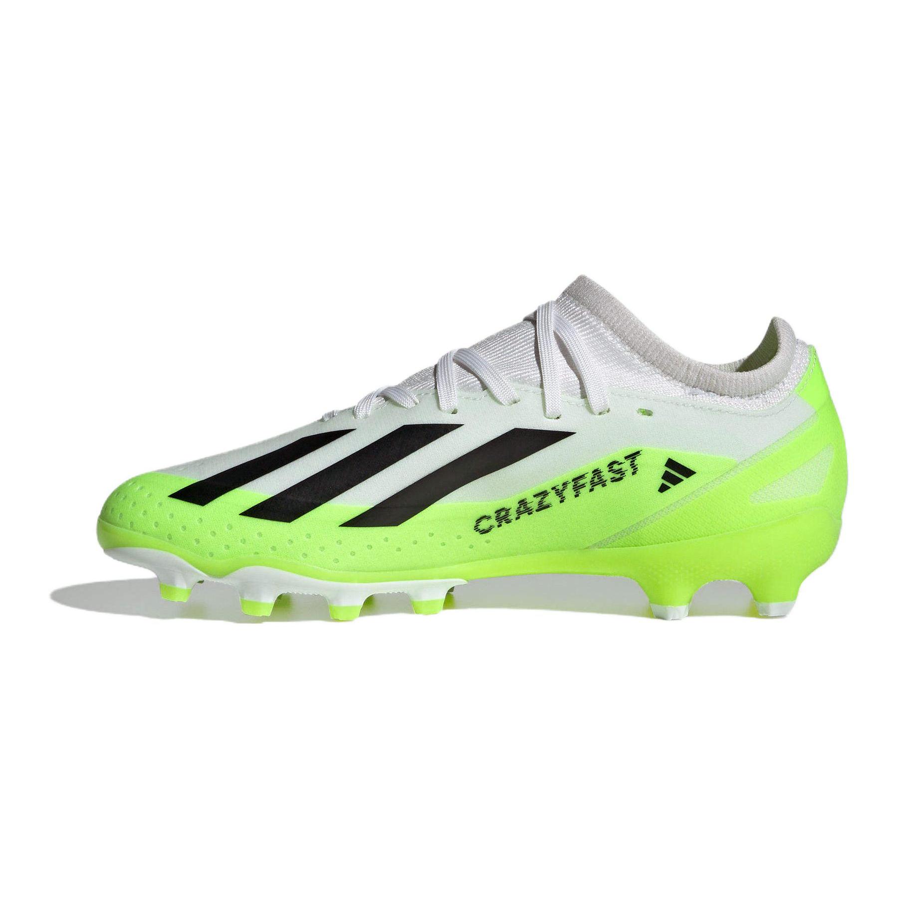 New Adidas X Crazyfast.3 Slip Resistant Low Top Kids Soccer Shoes White Green Kids IE1567 28
New Adidas X Crazyfast.3 Slip Resistant Low Top Kids Soccer Shoes White Green Kids IE1567 28