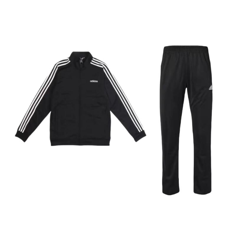 Adidas Knitted Retro Stand Collar Windbreaker Logo Jacket Casual Sports Suit Men Jacket Black TR30P-BW+DQ3070 L 
Adidas Knitted Retro Stand Collar Windbreaker Logo Jacket Casual Sports Suit Men Jacket Black TR30P-BW+DQ3070 L