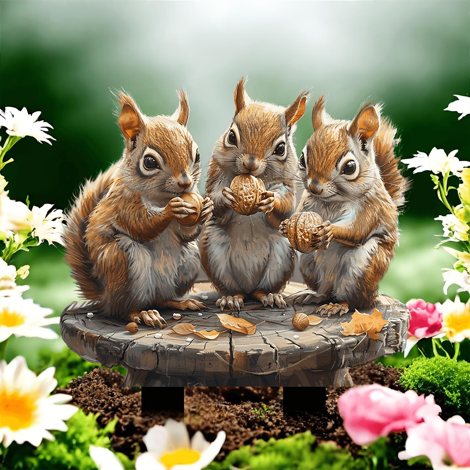 Three Squirrels Flower Pot Decoration Acrylic Garden Stake Courtyard Garden Ground Plugs Type A
Three Squirrels Flower Pot Decoration Acrylic Garden Stake Courtyard Garden Ground Plugs Type A