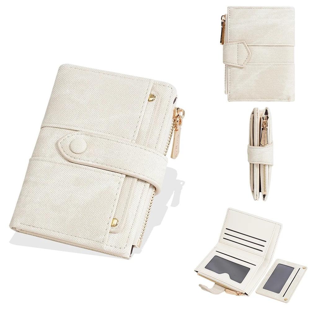 Women Short Wallet Zipper Coin Pocket Bag Female Purse Detachable Card Clip білий
Women Short Wallet Zipper Coin Pocket Bag Female Purse Detachable Card Clip білий