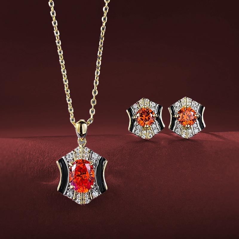 925 Silver Oval Fanta Orange Necklace Pendant - Women s Simple Fashion Style 925 Silver
925 Silver Oval Fanta Orange Necklace Pendant - Women s Simple Fashion Style 925 Silver