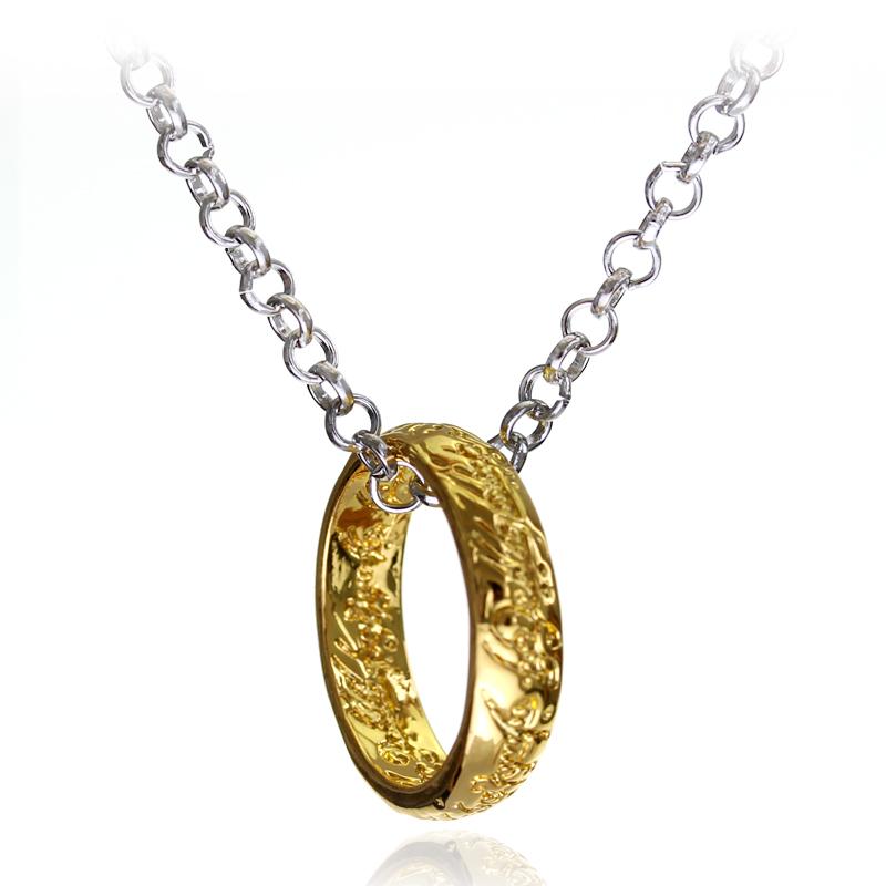 One Ringss Of Power Necklace Elves Baggins Gollum Tolkien Letters Gold Color Pendant Fashion Movie Jewelry Men Women золотой
One Ringss Of Power Necklace Elves Baggins Gollum Tolkien Letters Gold Color Pendant Fashion Movie Jewelry Men Women золотой