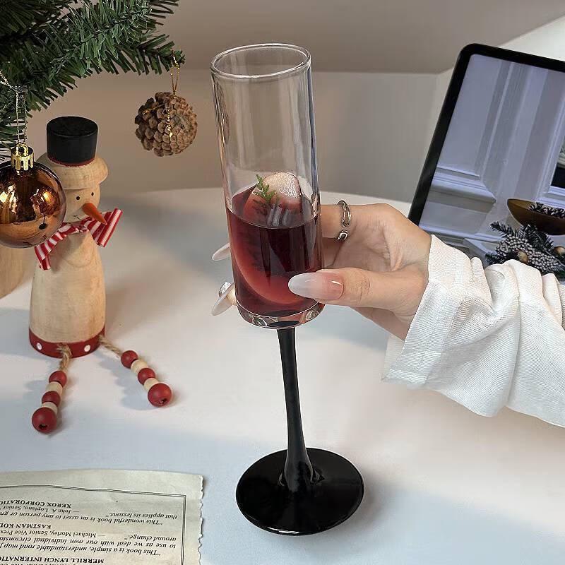 Christmas Straight Glass Flute
Christmas Straight Glass Flute