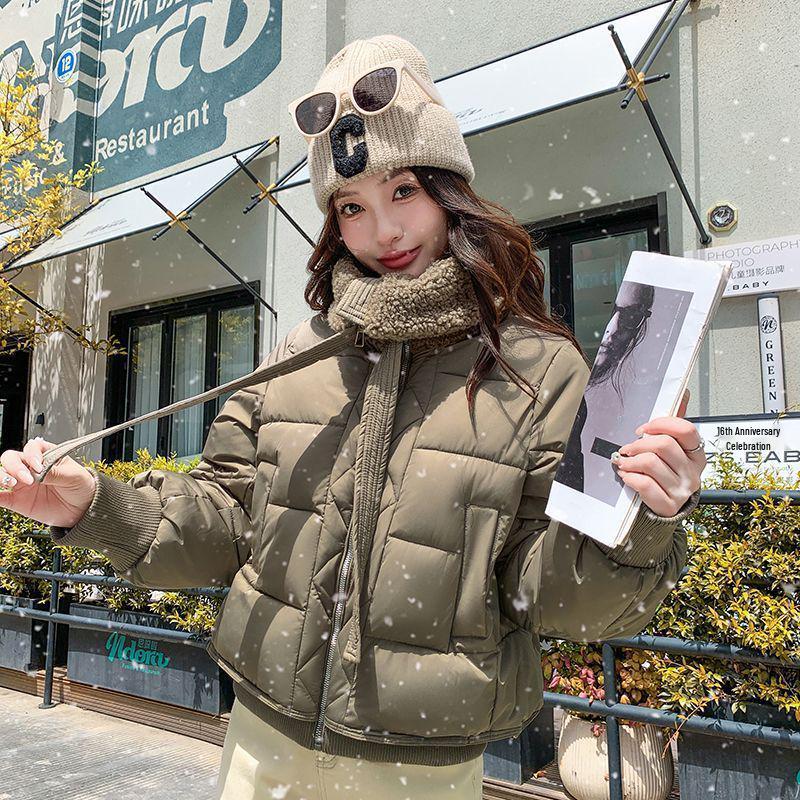 Зима 2025 Корейский стиль Свободный крой Петит Пальто-хлеб - Короткая, Толстая, Хлопковая куртка с большим лацканом. XL 125-140 lbs
Зима 2025 Корейский стиль Свободный крой Петит Пальто-хлеб - Короткая, Толстая, Хлопковая куртка с большим лацканом. XL 125-140 lbs