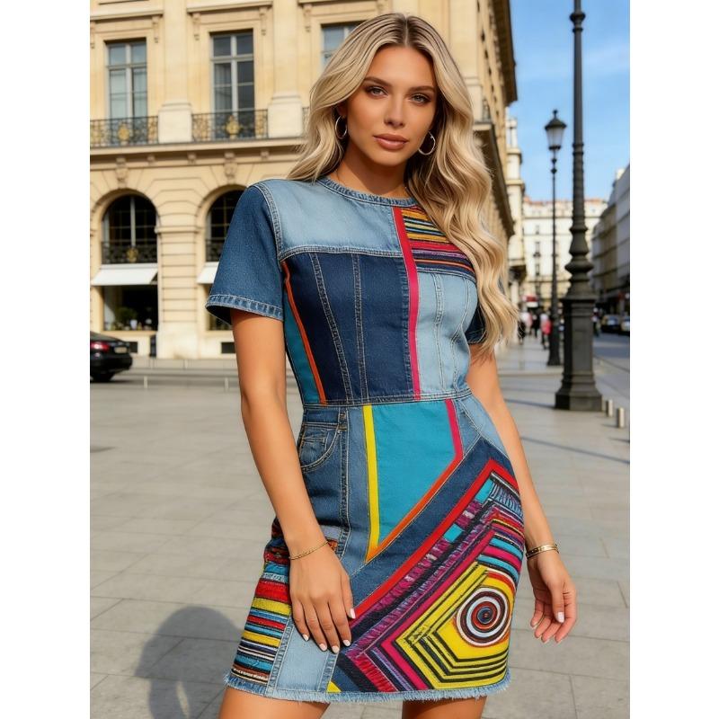 Fashion temperament women s positioning floral print sleeveless round-neck dress, summer women s back keyhole button dress 8XL
Fashion temperament women s positioning floral print sleeveless round-neck dress, summer women s back keyhole button dress 8XL