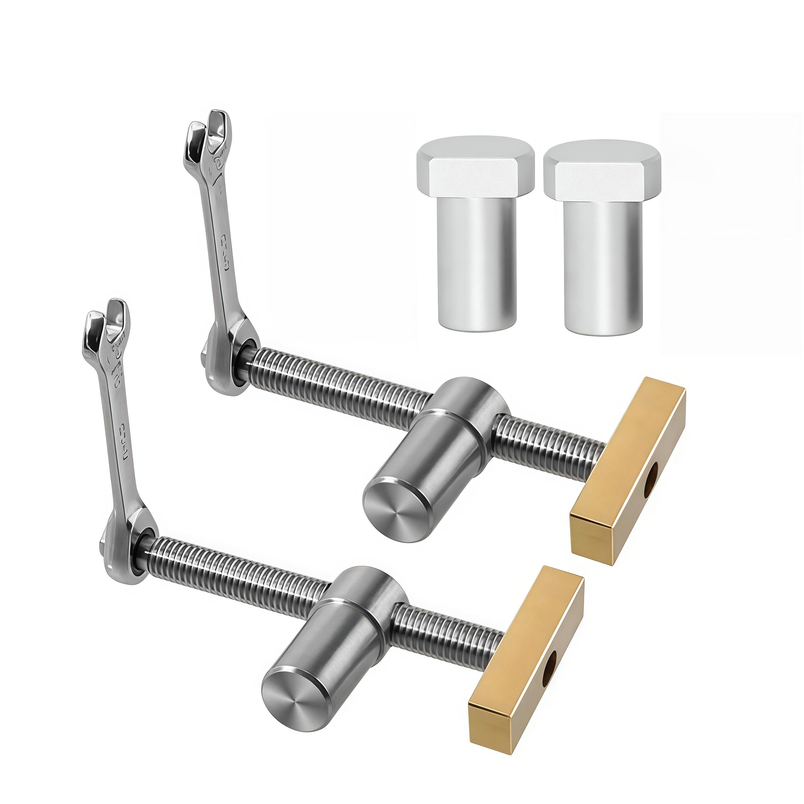 Bench Dog Clamp Table Quick Release Clamping Fixture, Adjustable 19/20mm Dog Hole Stop Fast Fixed Tool for Woodworking Workbench 20mm(0.79in)
Bench Dog Clamp Table Quick Release Clamping Fixture, Adjustable 19/20mm Dog Hole Stop Fast Fixed Tool for Woodworking Workbench 20mm(0.79in)