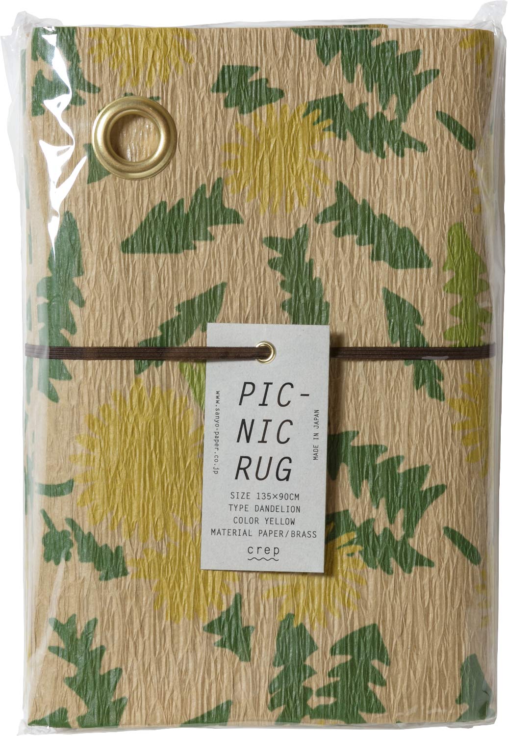 Sanyo Paper Leisure Sheet Camping Outdoor Picnic Rug Supplies 135 x 90cm Water Repellent Made in Japan Scandinavian Crep DANDELION Yellow M Size
Sanyo Paper Leisure Sheet Camping Outdoor Picnic Rug Supplies 135 x 90cm Water Repellent Made in Japan Scandinavian Crep DANDELION Yellow M Size