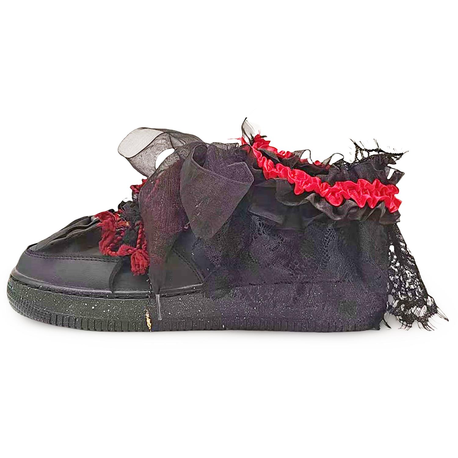 Nike Air Force 1 07 Abrasion Resistant Slip Resistant Low top Skateboard Shoes Unisex Black Red CW2288-001(Team131-) 40
Nike Air Force 1 07 Abrasion Resistant Slip Resistant Low top Skateboard Shoes Unisex Black Red CW2288-001(Team131-) 40