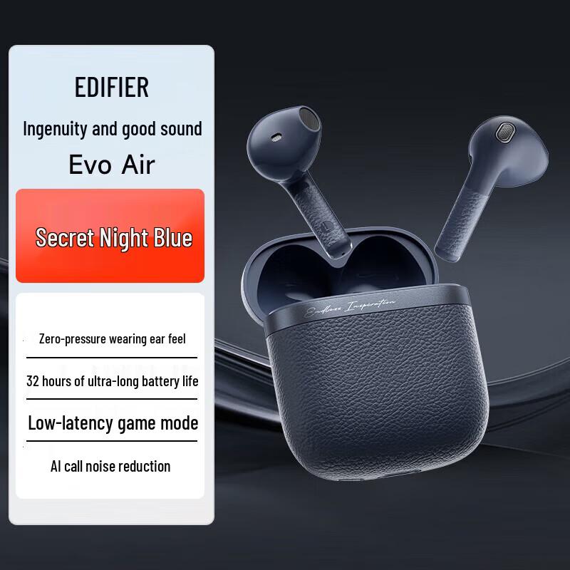 Edifier Evo Air True Wireless Earbuds
Edifier Evo Air True Wireless Earbuds