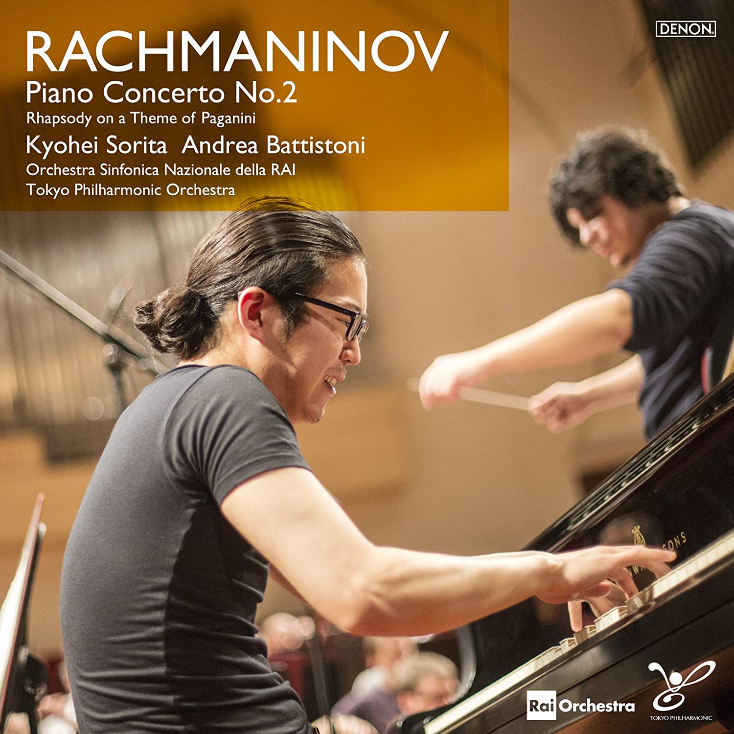 CD KYOHEI SANDA & ANDREA BATTISTONI - Концерт для фортепиано с оркестром Рахманинова № 2 и др. COGQ97 DENON Japan Classical
CD KYOHEI SANDA & ANDREA BATTISTONI - Концерт для фортепиано с оркестром Рахманинова № 2 и др. COGQ97 DENON Japan Classical
