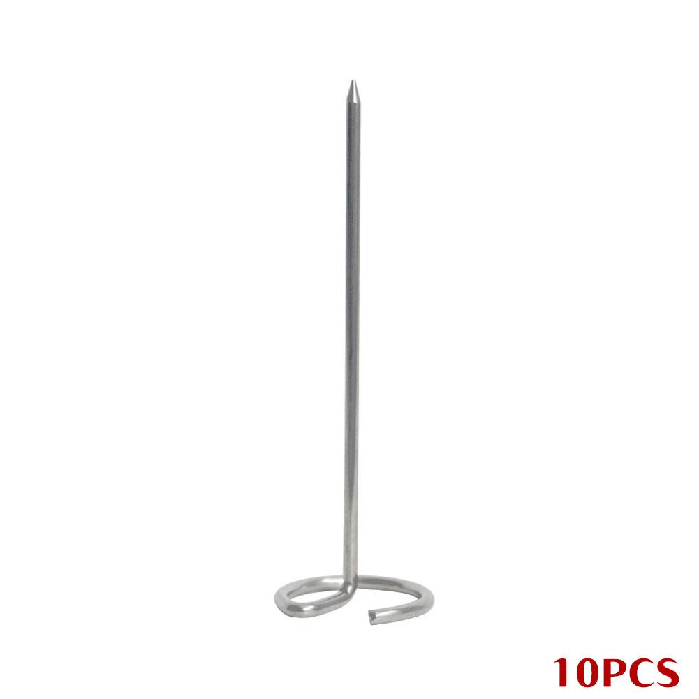 10pcs Multifunctional Stainless Steel Barbecue Skewers Air Fryer Oven Vertical Baking Needle Reusable Food Grade Material
10pcs Multifunctional Stainless Steel Barbecue Skewers Air Fryer Oven Vertical Baking Needle Reusable Food Grade Material