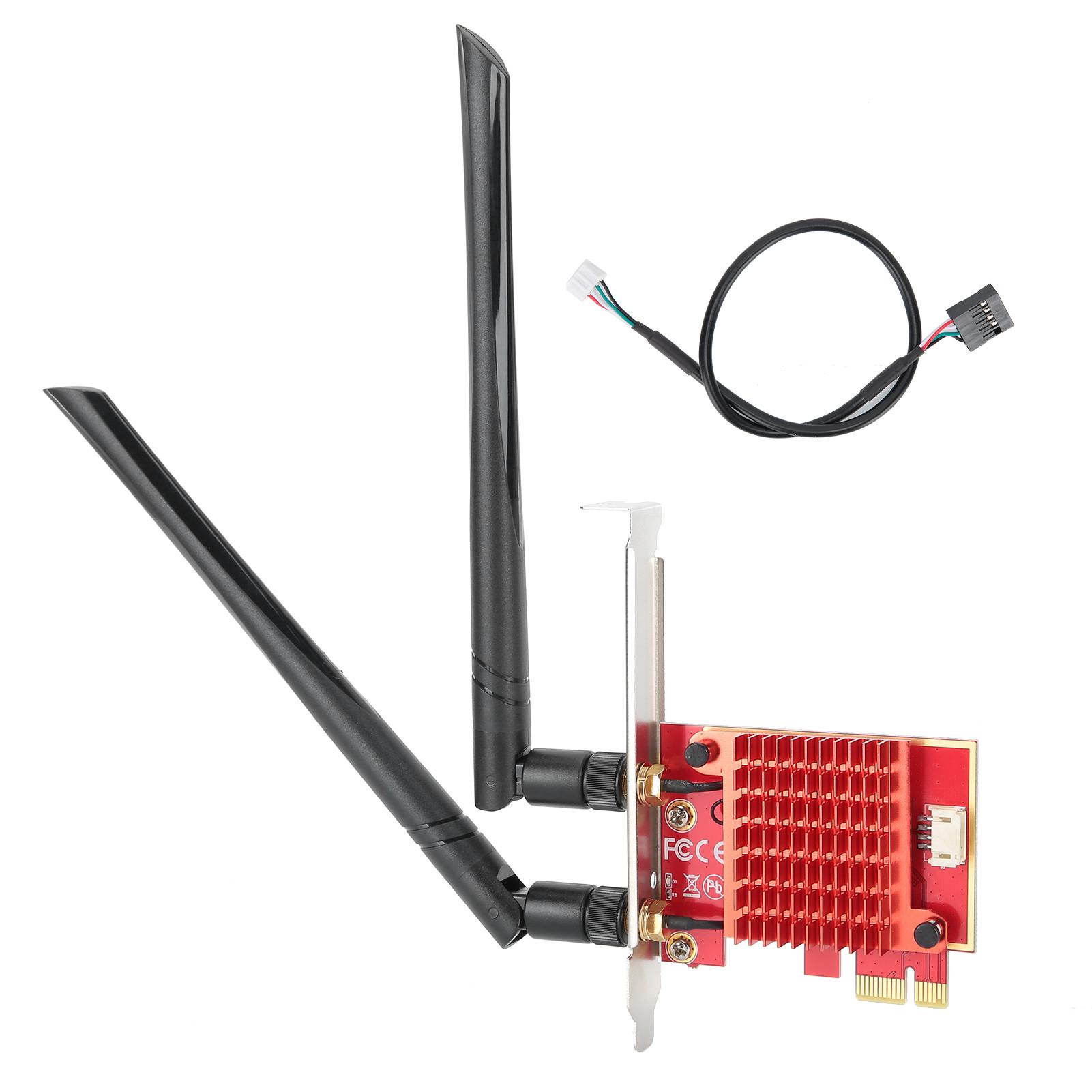PCle‑1x to M.2 NGFF Adapter Card Dual Band WiFi Expansion Board Computer Accessory
PCle‑1x to M.2 NGFF Adapter Card Dual Band WiFi Expansion Board Computer Accessory