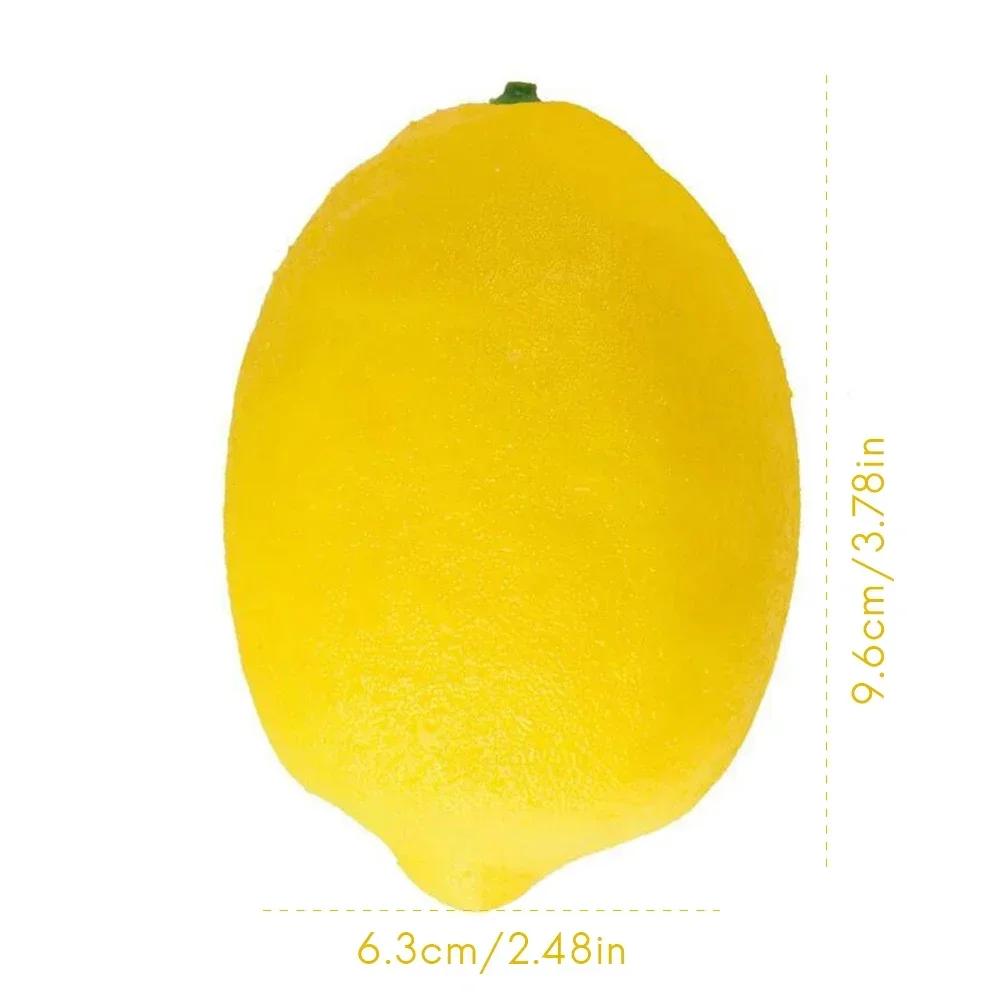 10pcs Simulation Lemon Foam Fruit Model Photography Cabinet Display Props Yellow Large Lemon Decorative Fruits For Table Home L
10pcs Simulation Lemon Foam Fruit Model Photography Cabinet Display Props Yellow Large Lemon Decorative Fruits For Table Home L