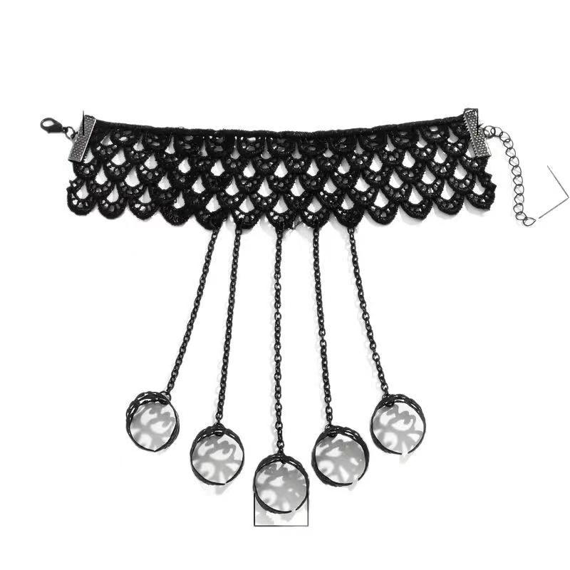 Творческие винтажные черные кружевные кольца-цепочки на запястье для женщин, металлические браслеты для соединения рук, рождественские украшения one size чёрный
Творческие винтажные черные кружевные кольца-цепочки на запястье для женщин, металлические браслеты для соединения рук, рождественские украшения one size чёрный